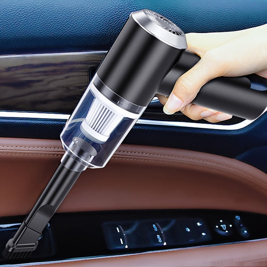 Wireless Car Vacuum Cleaner - Cyclone Suction, Rechargeable & Portable