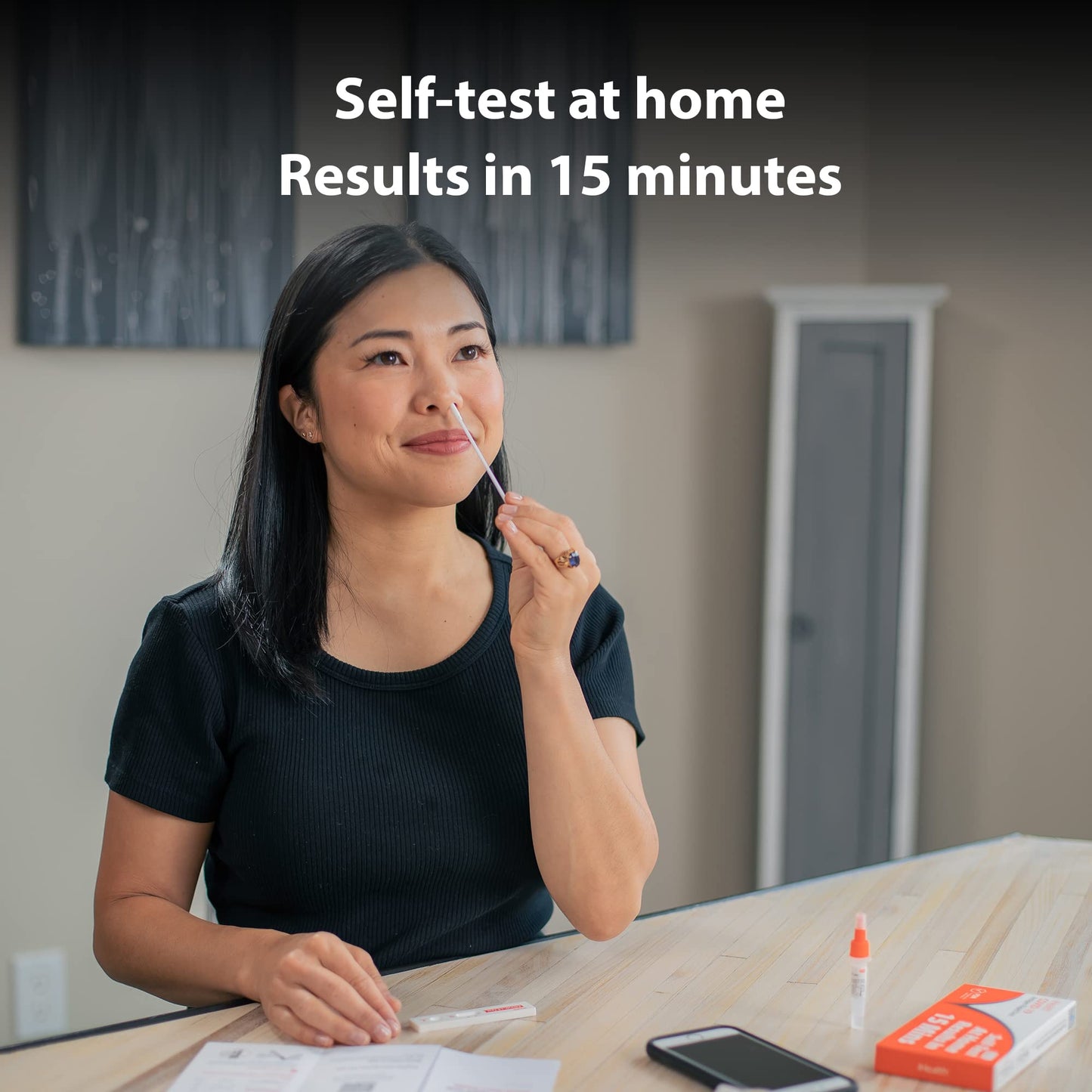 iHealth COVID-19 Antigen Rapid Test 2 Tests per Pack,FDA EUA Authorized OTC at-Home Self Test, Results in 15 Minutes